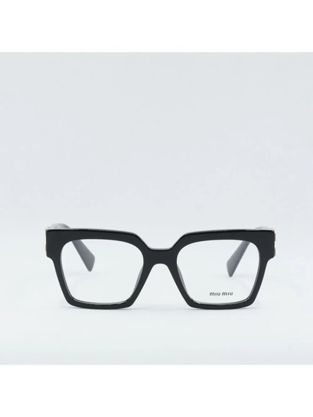 Miu Miu MU04UV 1AB1O1 Eyeglasses Black 52mm Square Frame
